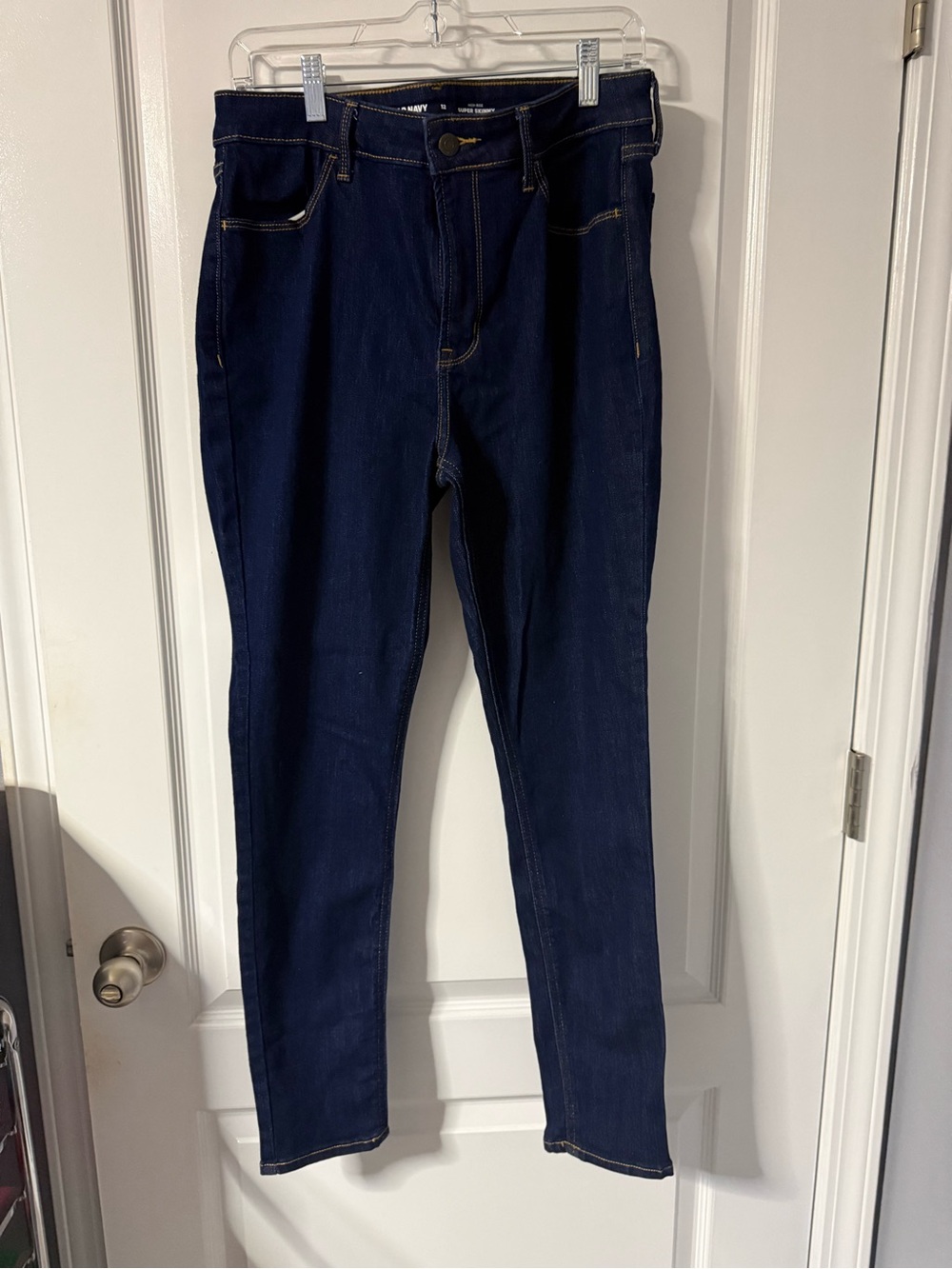 Old Navy Dark Blue Stretch Slim Jeans